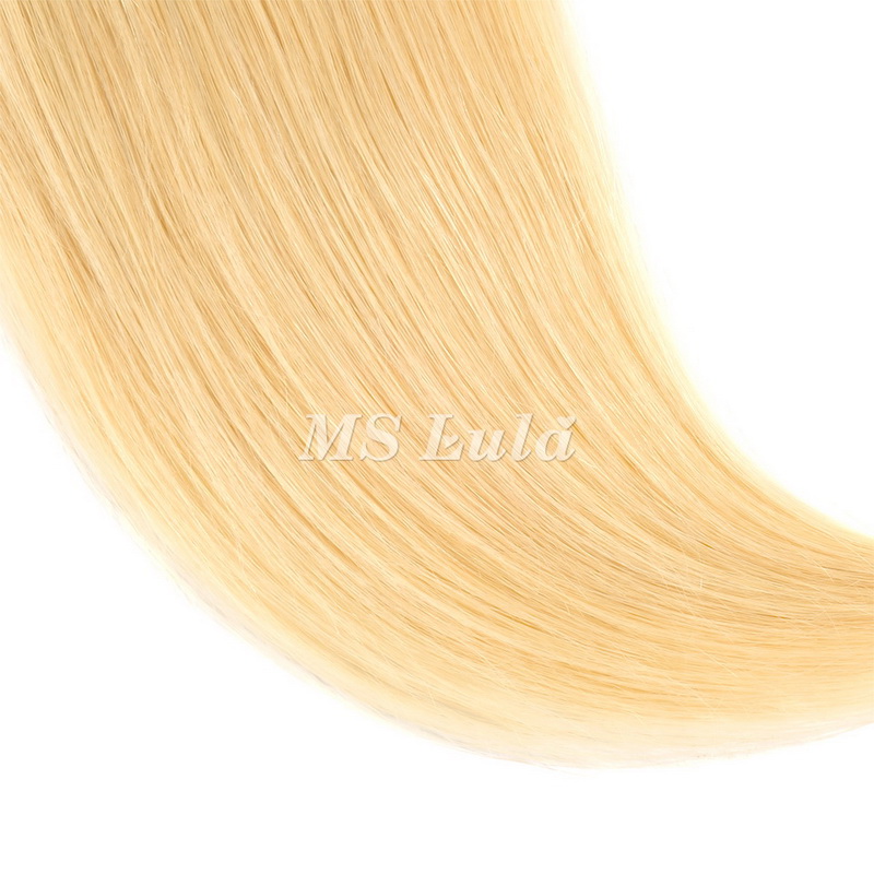 4x4 5x5 1b/613# Virgin Hair Natural Straight Lace Closure - 图片 7